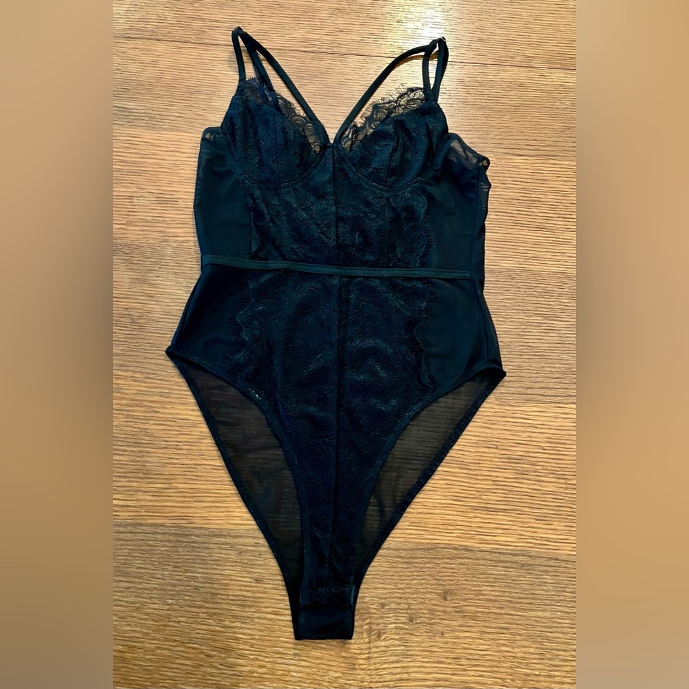 Black Lace Bodysuit